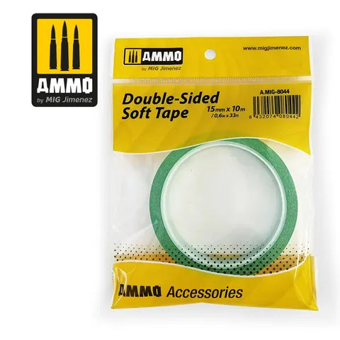 AMMO DOUBLE-SIDED SOFT TAPE (15MMX10M)