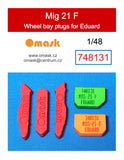 748131 1/48 Mig 21 F wheel bay plugs (for Eduard)