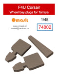74802 1/48 F4U Corsair wheel bay plugs (for Tamiya)