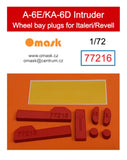 77216 1/72 A-6E/KA-6D Intruder wheel bay plugs (for Italeri/Revell)