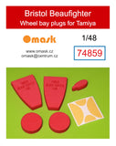 74859 1/48 Bristol Beaufighter wheel bay plugs (for Tamiya)