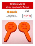 73209 1/32 Spitfire Mk.IX wheel bay plugs (for Tamiya)