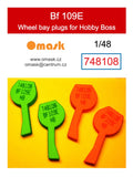 748108 1/48 Bf 109E wheel bay plugs (for Hobby Boss)