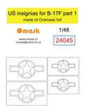 24045 1/48 B-17F US insignias part 1