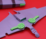 748136 1/48 Yak-7B wheel bay plugs (for Zvezda)