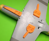 74891 1/48 P-39 Airacobra wheel bay plugs (for Arma Hobby)