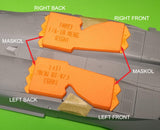 74893 1/48 F/A-18E / F / EA-18G wheel bay plugs (for Meng)