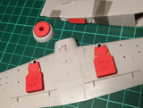 77243 1/72 A-1H/J Skyraider wheel bay plugs (for Hasegawa/Hobby 2000)