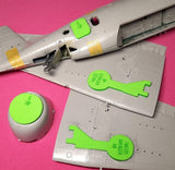 748105 1/48 Avenger wheel bay plugs (for Hobby Boss)