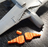 77203 1/72 P-51D Mustang wheel bay plugs (for Tamiya)