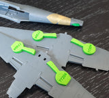 77204 1/72 Bf 109 F2 + F4 wheel bay plugs (for Eduard)