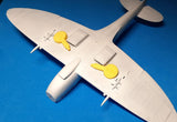 77234 1/72 Spitfire Mk.VIII / IX / XVI wheel bay plugs (for Eduard)