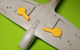 77235 1/72 Spitfire Mk.II wheel bay plugs (for Revell)