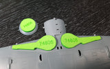 74806 1/48 Fw 190 A-7/A-8/F wheel bay plugs (for Eduard)