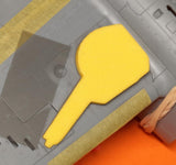 74835 1/48 P-47 Thunderbolt wheel bay plugs (for Miniart)