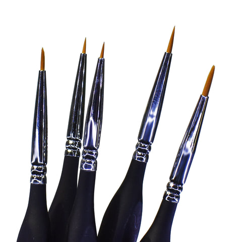 BSET03 Synthetic 5x BRUSH SET - VIP Toys and Hobbies