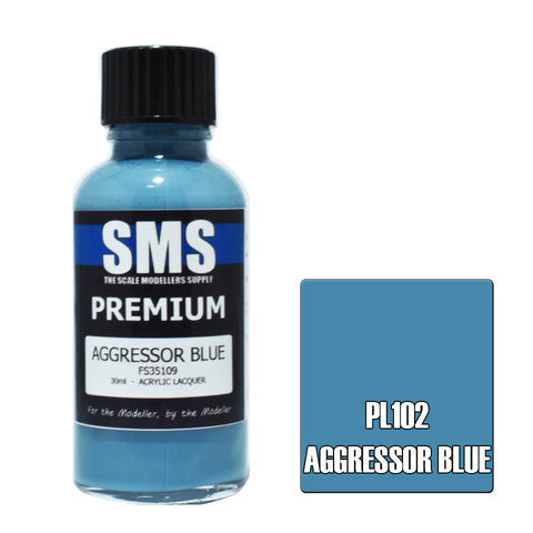 PL102 Premium AGGRESSOR BLUE 30ml - VIP Toys and Hobbies