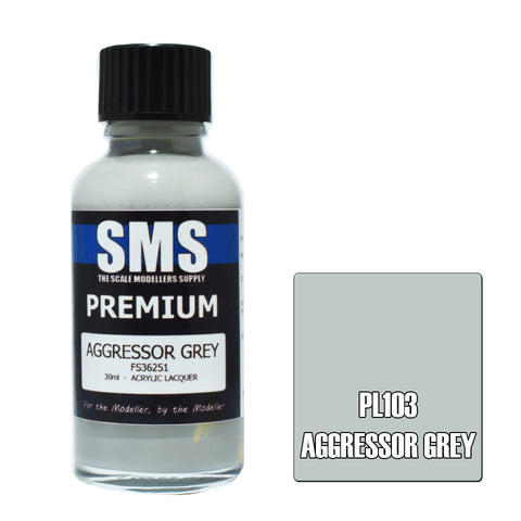 PL103 Premium AGGRESSOR GREY 30ml - VIP Toys and Hobbies
