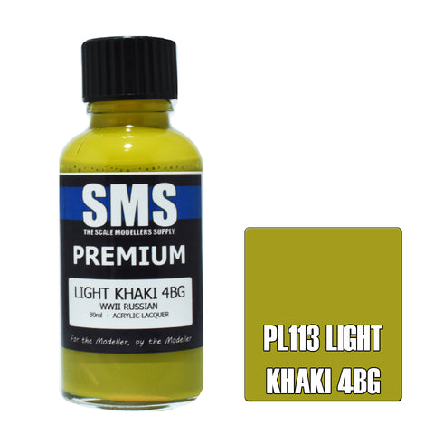 PL113 Premium LIGHT KHAKI 4BG 30ml - VIP Toys and Hobbies