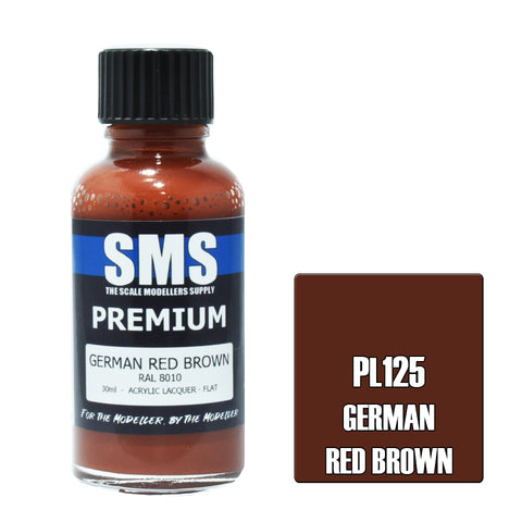 PL125 Premium GERMAN RED BROWN 30ml - VIP Toys and Hobbies