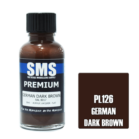 PL126 Premium GERMAN DARK BROWN 30ml - VIP Toys and Hobbies