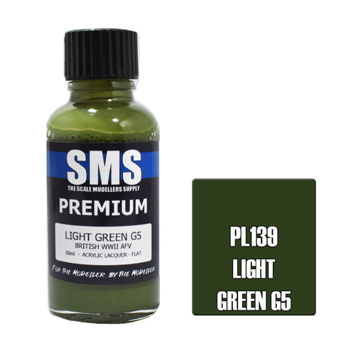 PL139 Premium LIGHT GREEN G5 30ml - VIP Toys and Hobbies