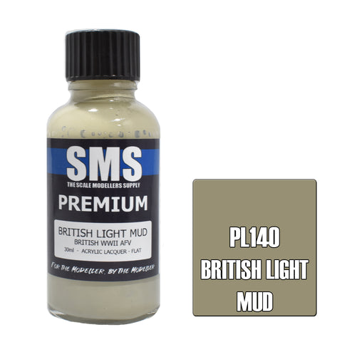 PL140 Premium BRITISH LIGHT MUD 30ml - VIP Toys and Hobbies