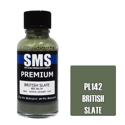PL142 Premium BRITISH SLATE GREY 30ml - VIP Toys and Hobbies