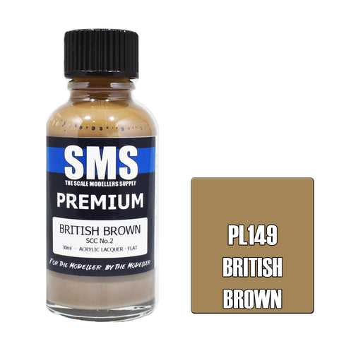 PL149 Premium BRITISH BROWN SCC No.2 - VIP Toys and Hobbies