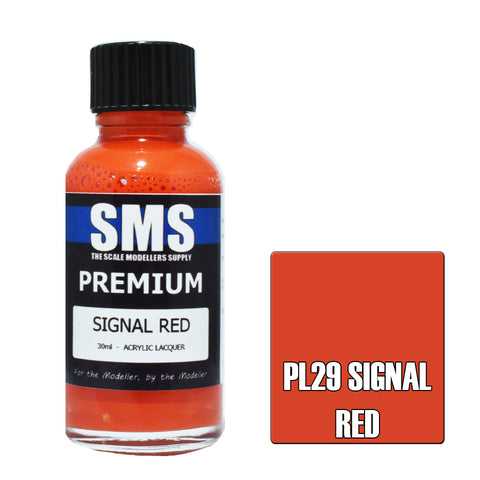 PL29 Premium SIGNAL RED 30ml - VIP Toys and Hobbies
