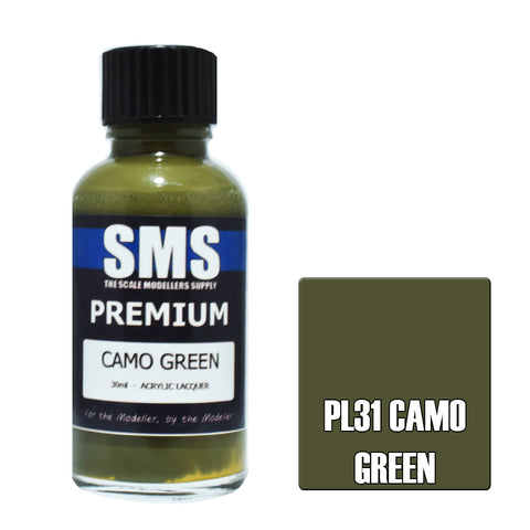 PL31 Premium CAMO GREEN 30ml - VIP Toys and Hobbies
