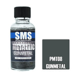 PMT08 Metallic GUNMETAL 30ml - VIP Toys and Hobbies